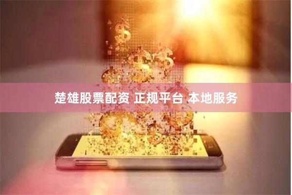 楚雄股票配资 正规平台 本地服务